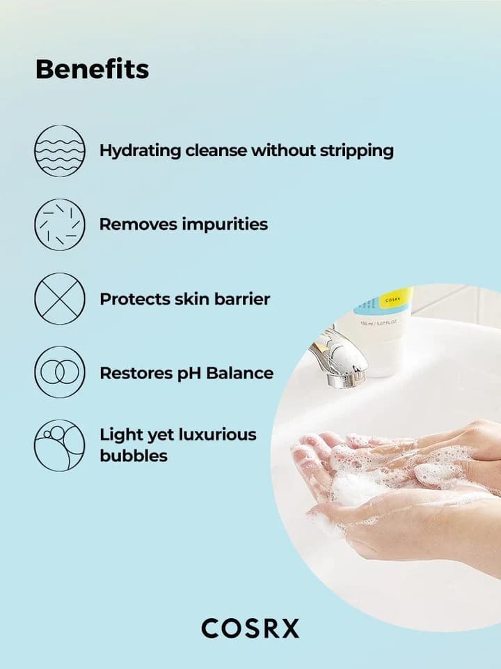COSRX Low pH Good Morning Gel Cleanser thumbnail 2