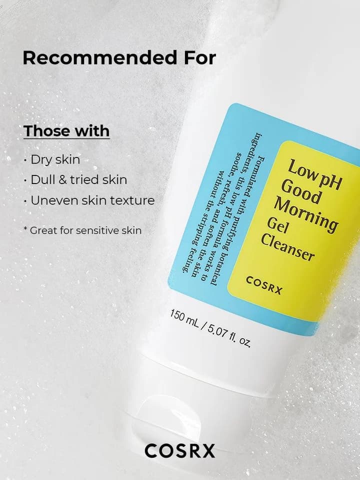 COSRX Low pH Good Morning Gel Cleanser thumbnail 3